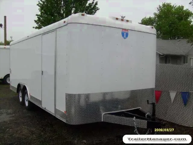 20ft Tandem 3500lb Axle Car Hauler