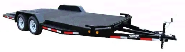 18FT BP WITH RAMPS BLACK-DIAMOND PLATE