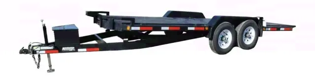 20ft Steel Deck Open Tilt Car Hauler