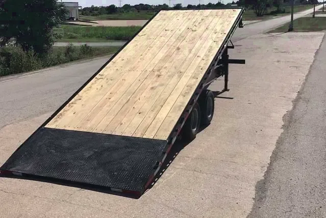 25ft  Hydraulic Power Tilt Car hauler