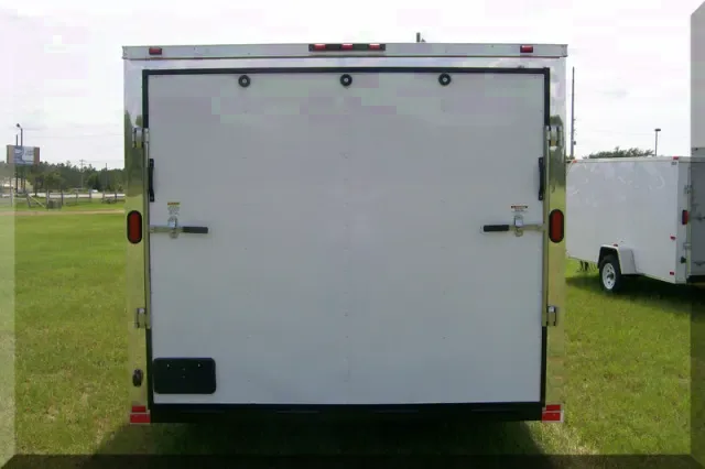 20ft White V-Nose w/8 D-Rings