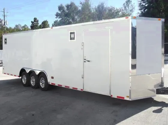 30ft Car Hauler Triple 5200 lbs. Axles