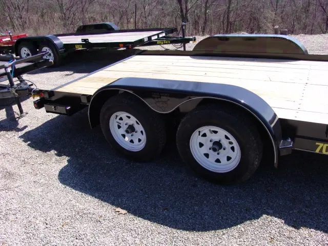 16ft Tandem Axle Car 2 Brake Axles