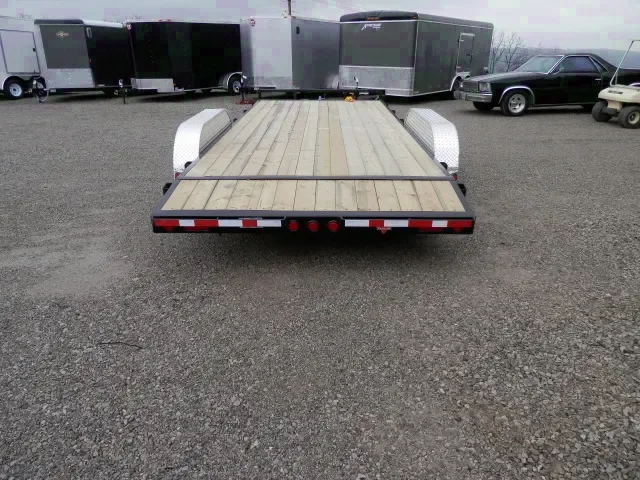 18ft CAR HAULER 2-3500LB AXLES