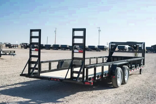 24FT Gooseneck Pipetop Low Hauler Trailer