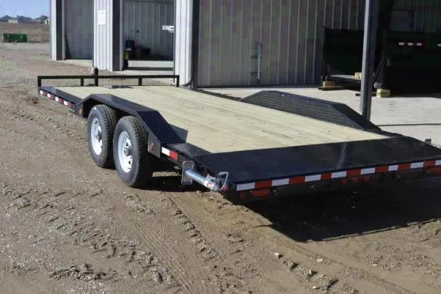20ft  2-5200lb Axles - Open Car Hauler