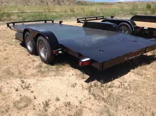 18ft Open Car Hauler All Steel