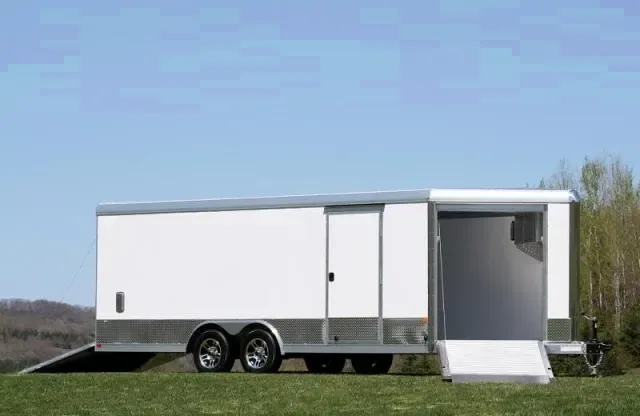 24FT ALUMINUM COMBO SPORT HAULER