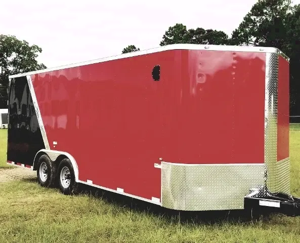 24FT TWO TONE TA CAR HAULER