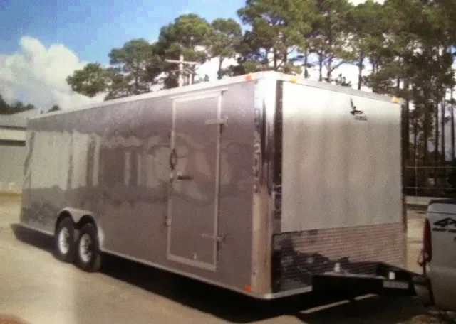26FT PEWTER ENCLOSED CAR HAULER