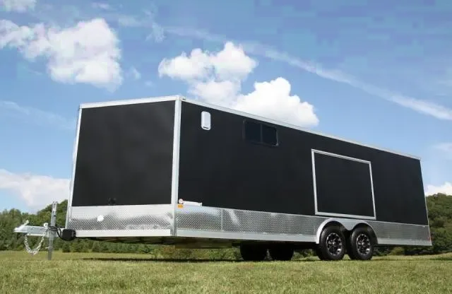 26FT FLAT BLACK CARHAULER