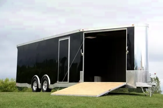 28FT ALUMINUM COMBO ENCLOSED TRAILER