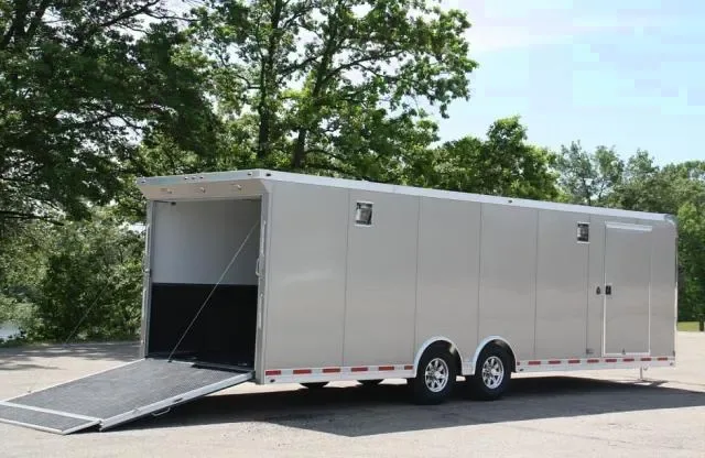 DELUXE RACING PACKAGE 28FT CAR HAULER