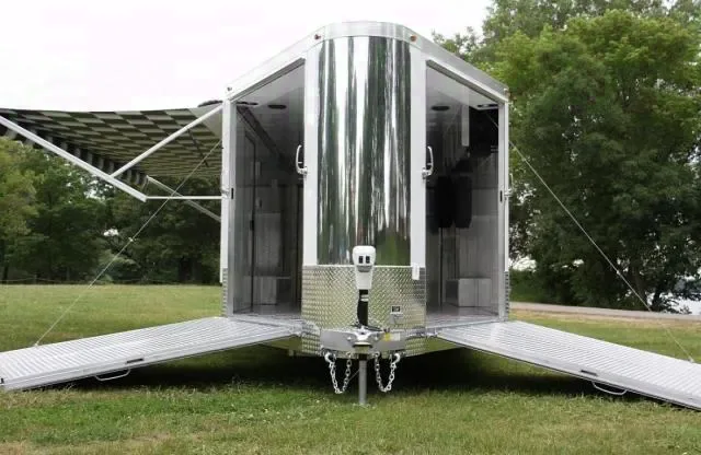 28FT CAR HAULER-DUAL FRONT RAMPS AND MORE