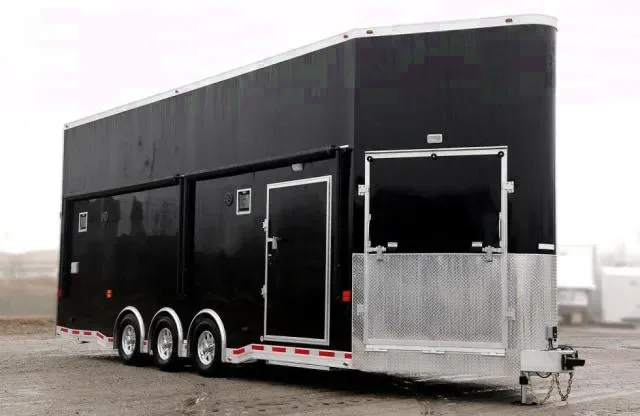 30FT V-NOSE ALUMINUM STACKER
