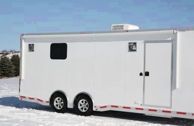 32FT ALUMINUM GOOSENECK CAR HAULER
