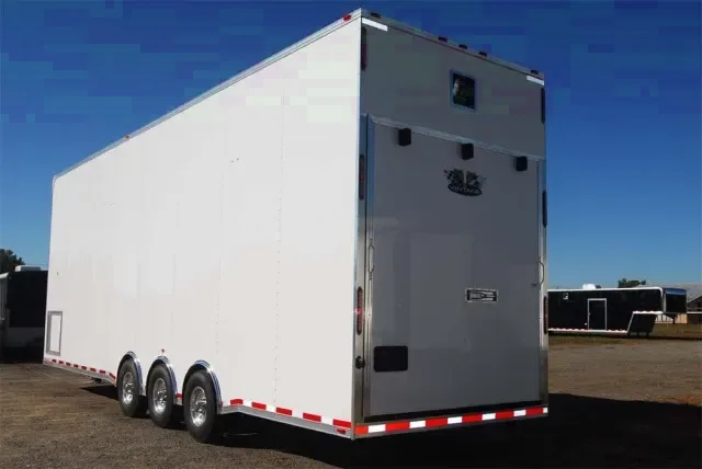 32ft 2 Car Loaded Stacker Trailer
