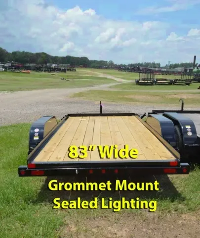 16ft Open Car Hauler w/Ramps