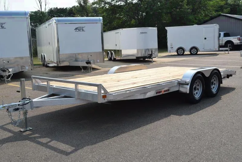 2025 Sport Haven 7x18 Aluminum Car Hauler - Offer Welcome