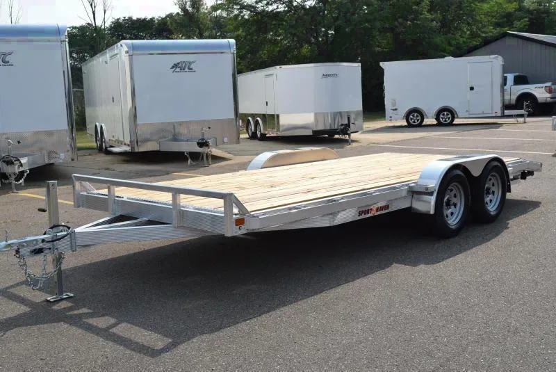 2025 Sport Haven 7x18 Aluminum Open Car Hauler - Make an Offer