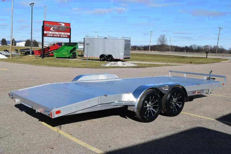 2025 Sport Haven 7x18 Premium Aluminum Car Hauler - Schoolcraft, MI