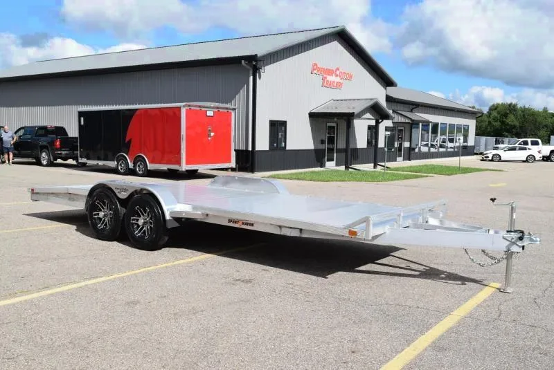 2025 Sport Haven 7x20 Deluxe Aluminum Open Car Hauler