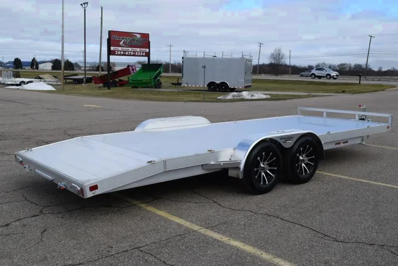 2025 Sport Haven 7x20 Aluminum Open Car Hauler - Premium Series