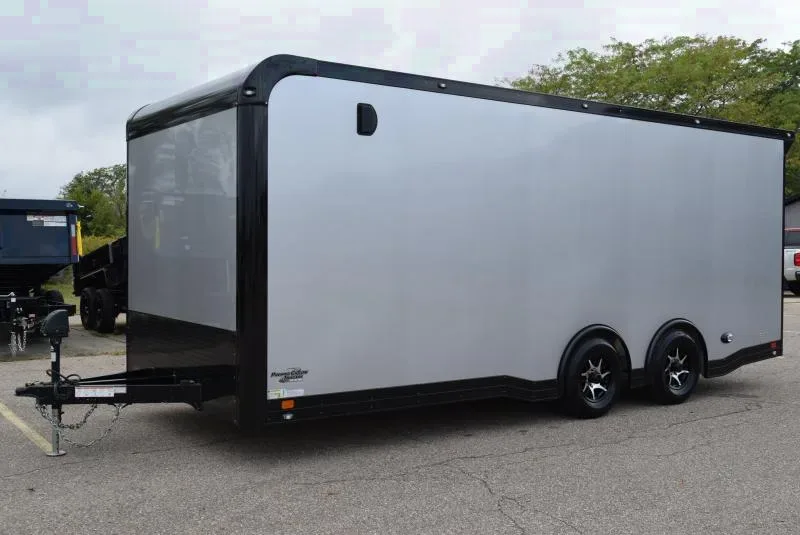 PRE-OWNED 2020 ATC 8.5x20 QUEST ALUMINUM ENCLOSED CAR HAULER