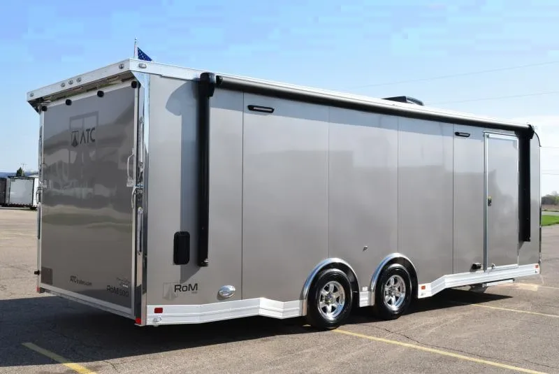 2025 ATC ROM500 Deluxe Race Hauler - 8.5x24' Auto Trailer