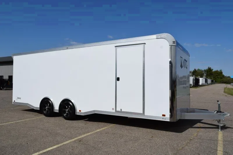 ATC 8.5x24' ROM 400 CAR HAULER w/ PREMIUM ESCAPE DOOR