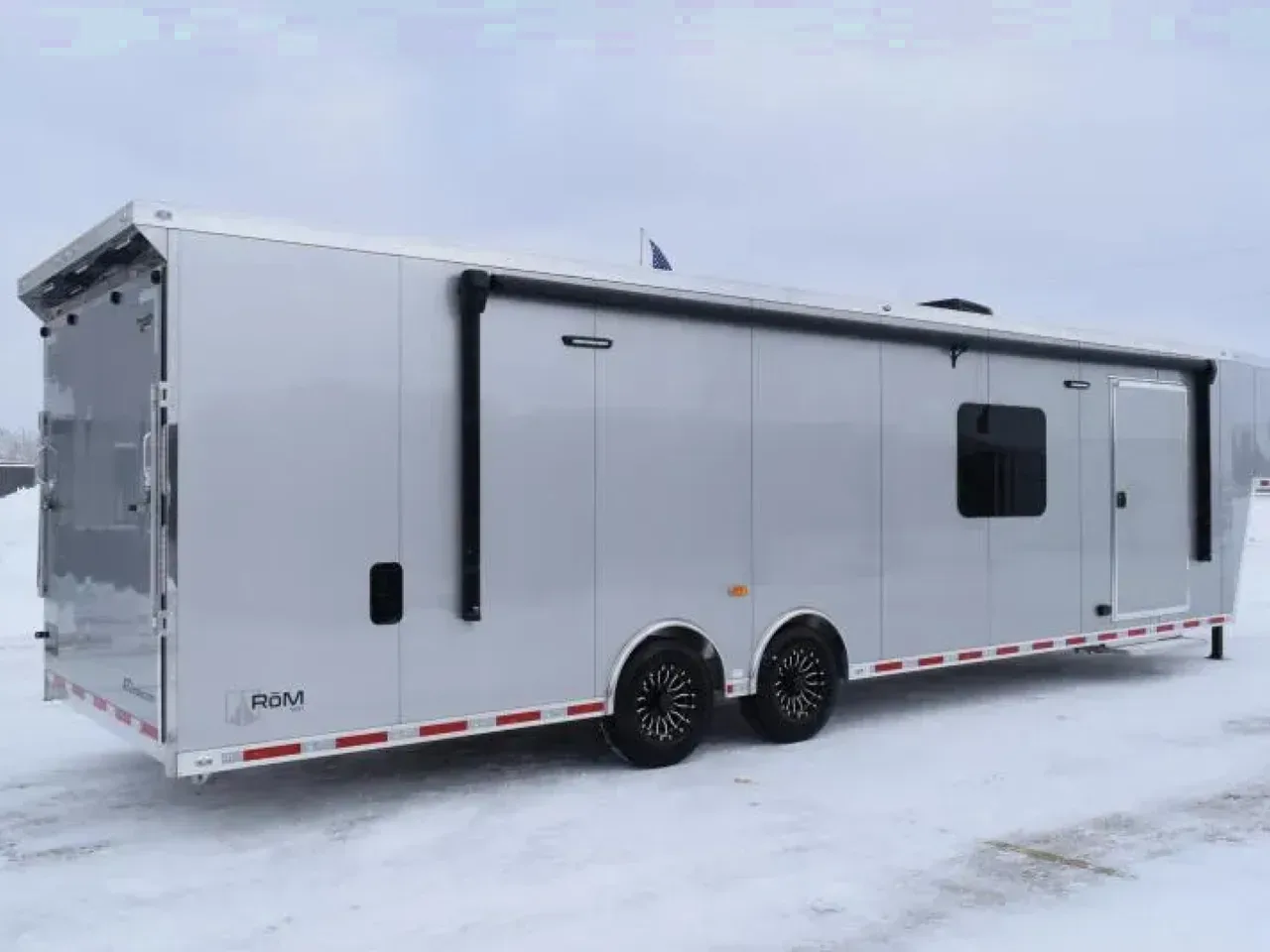 ATC 8.5x40 GOOSENECK ROM 500 RACE HAULER