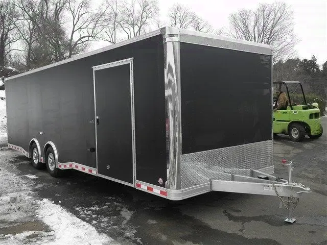28ft Car  Racing Trailer - Loaded