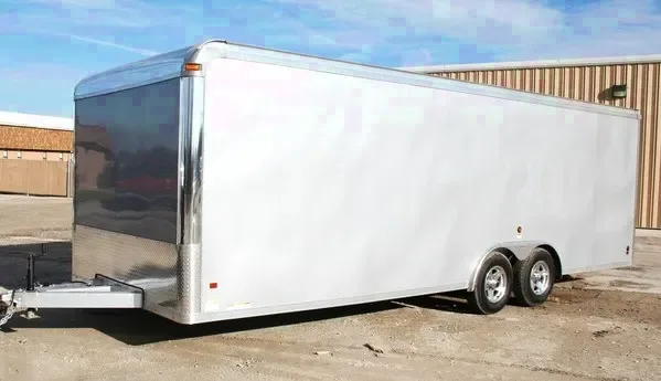 24ft All Aluminum Car Hauler-Finished Interior