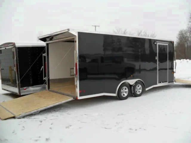 Black 26ft Combo/Auto Hauler