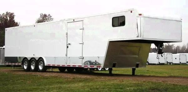 40ft Loaded Gooseneck Race Trailer