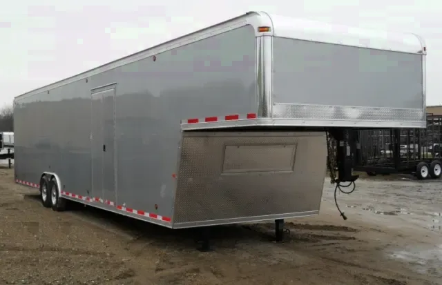 42ft Gooseneck Race Ready Auto Trailer