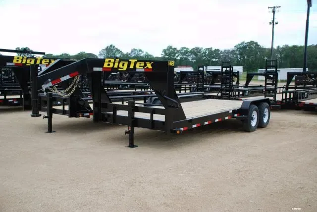 20ft Tandem Axle Gooseneck Equipment Trailer