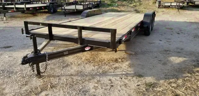 New 2025 MEB 7x20 Open Deck Auto Hauler – Ready for Your Vehicles