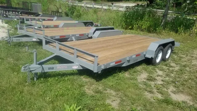 2025 MEB 7x20 Open Wood Deck Auto Hauler - Tandem Axle - Request Your Quote
