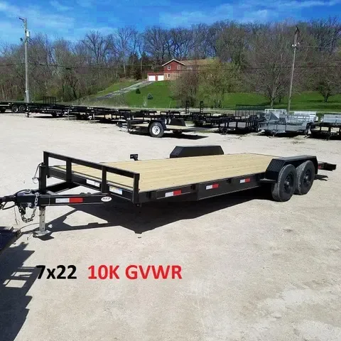 2025 Open Deck Auto Hauler 7x22 Trailer - Seneca, IL