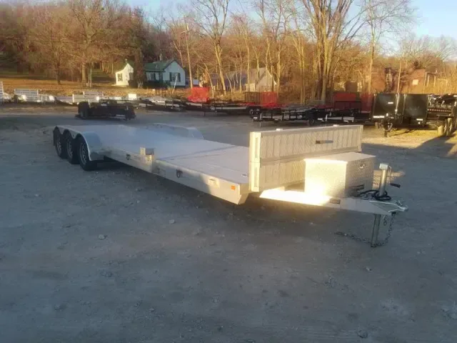 Opportunity Awaits: 2022 R&R 7x30 All Aluminum Triple Axle Auto Hauler