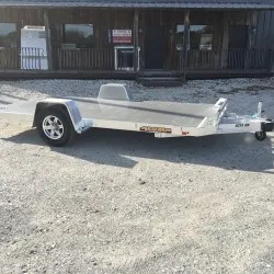 14ft All Aluminum Open Car Hauler / Utility Trailer
