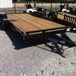 18ft Open Car Hauler w/Electric Brakes
