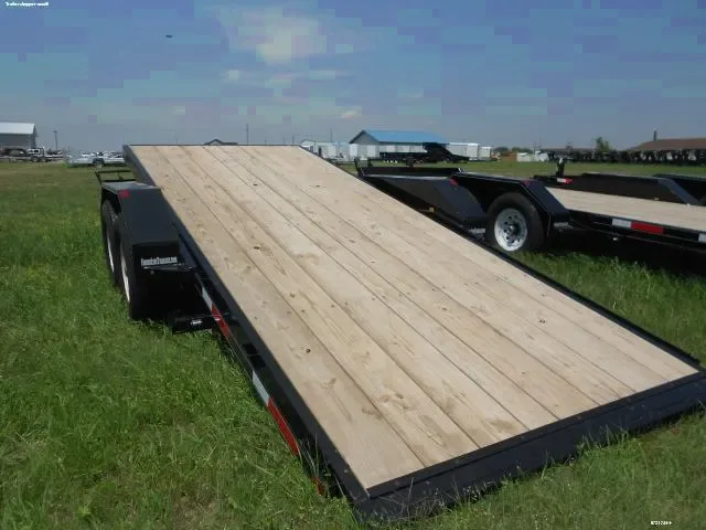 20ft Tilt Car Hauler with Platform Tandem 5200# Axels Trailer