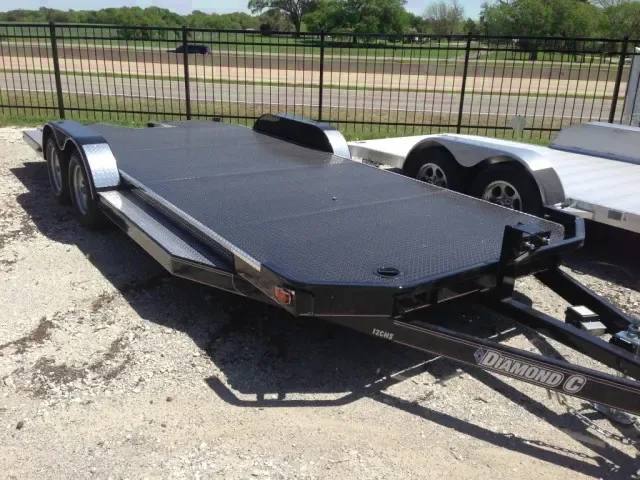 20ft Utility/Car Hauler w/Diamond Tread Plate Floor