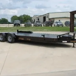 10K 24ft Open Carhauler - Black Steel