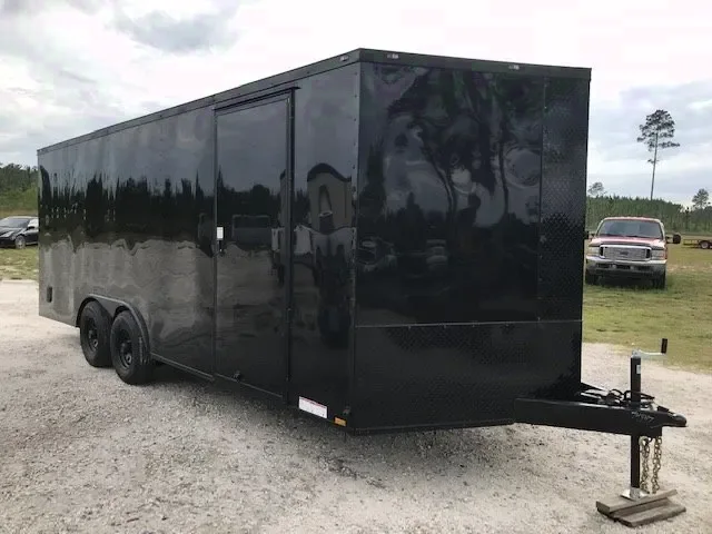 20ft Black w/Blackout Package Car Hauler