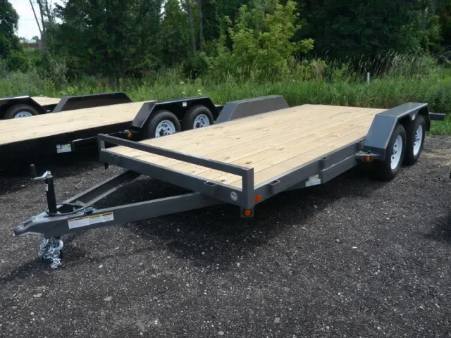 Charcoal 16ft Open BP Car Trailer