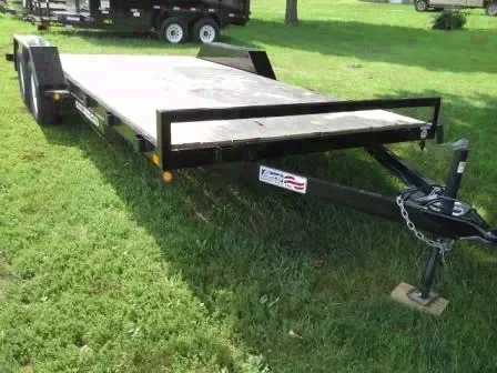 Open Car Hauler 18ft Steel Frame