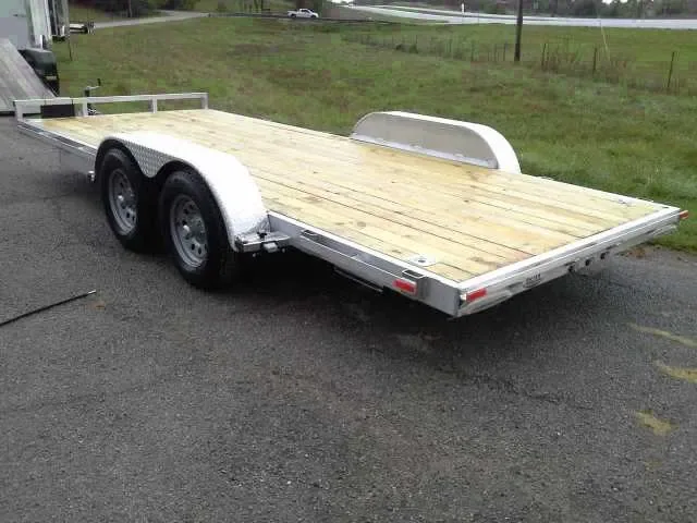 20ft Open Aluminum Frame Car Hauler